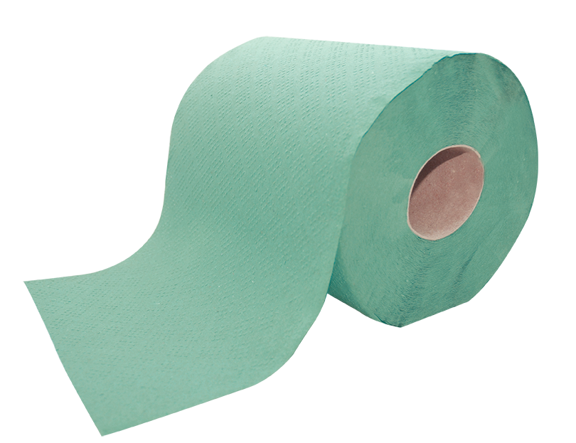 Centerpull tissue paper material 