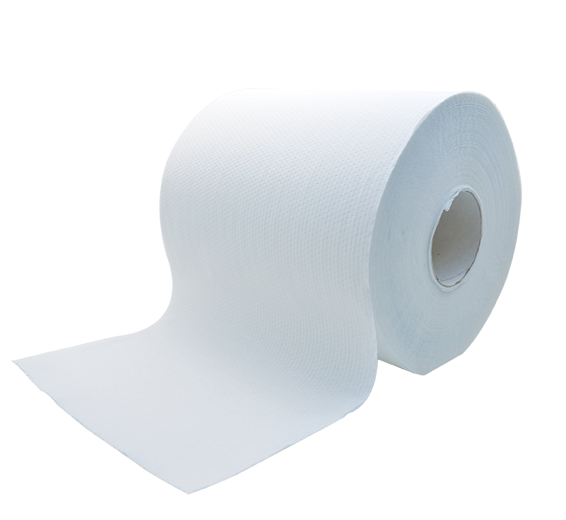 Centerpull tissue paper material 